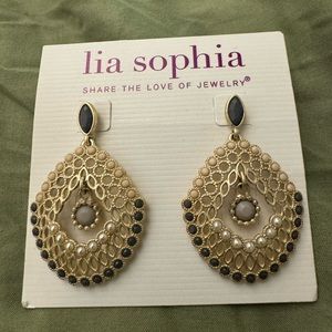 New Lia Sophia chandelier earrings